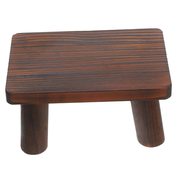 Wooden Step Stools for Adults and Kids Heavy Duty Stepping Stools for Bedroom Kitchen Bathroom Bed Steps for High Beds and Garden