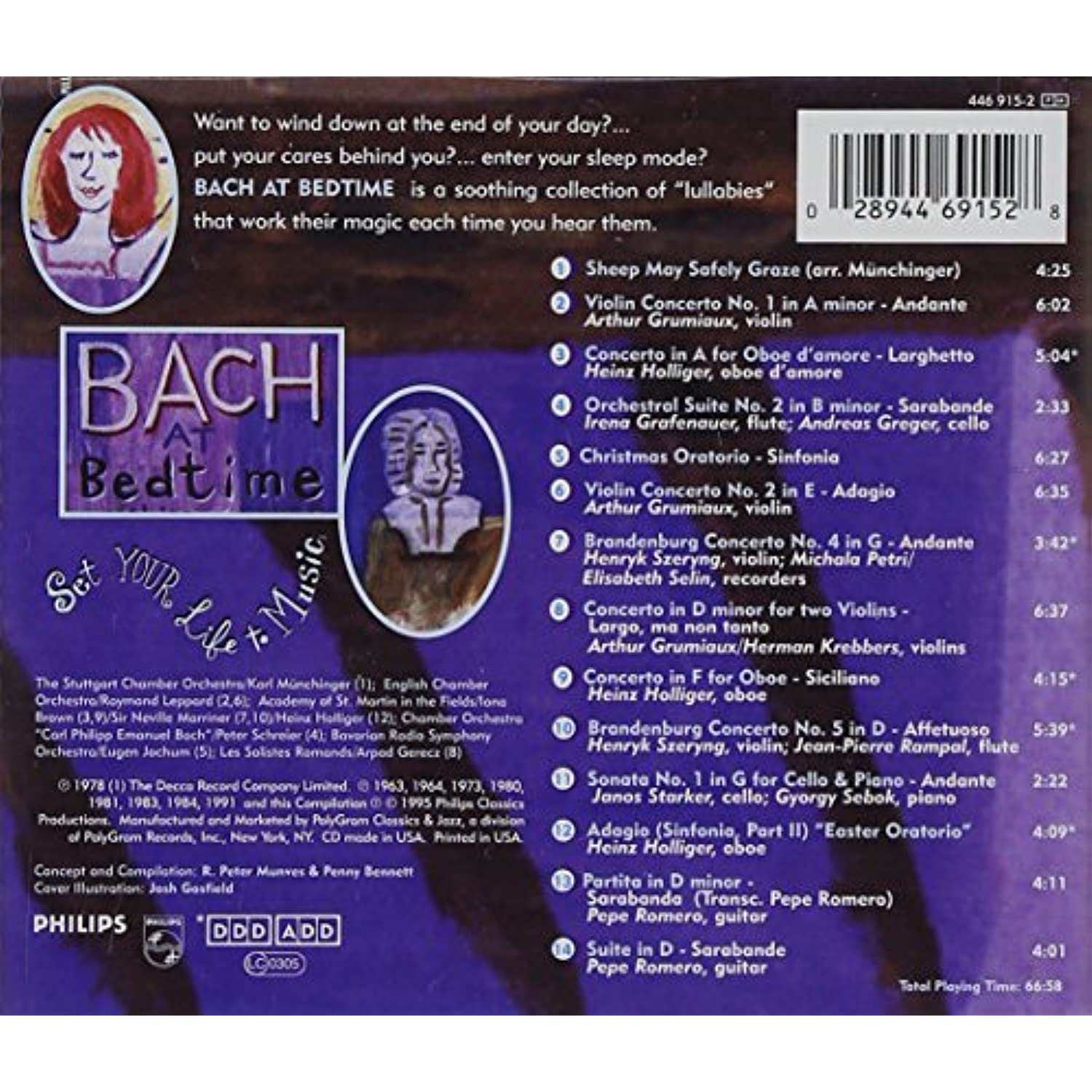 Bach at Bedtime / Various - image 2 of 2