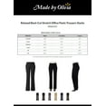 thumbnail image 2 of Made by Olivia Women's High Stretch Comfy Millennium Bootcut Dress Pants, 2 of 6