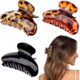 thumbnail image 1 of 3 pinzas para el pelo antideslizantes CHAO carey leopardo 3 colores, 1 of 5