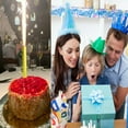 thumbnail image 3 of Brtukke Gold Sparkler Birthday Candles, 6 Count, Party Decorations, 3 of 5