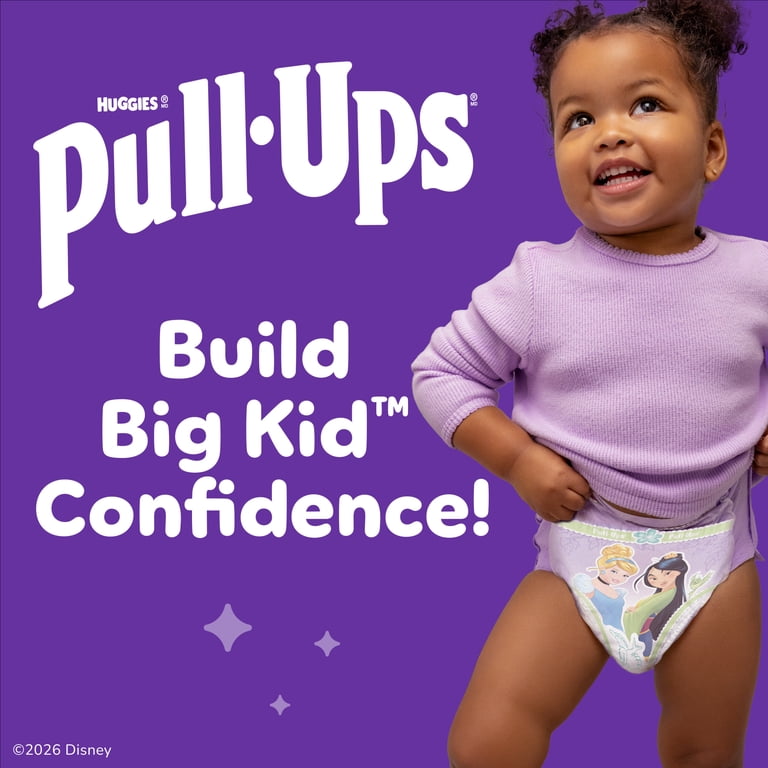 Pull-Ups Girls' Potty Training Pants, 6T-7T (55-75 lbs), 44 Count