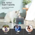 thumbnail image 5 of NEWEEN Pet Fountain Cat Water Dispenser - Healthy and Hygienic Drinking Fountain Super Quiet Flower Automatic Electric Water Bowl with 1 Replacement Filters for Cats, Dogs, Birds and Small Animals, 5 of 8