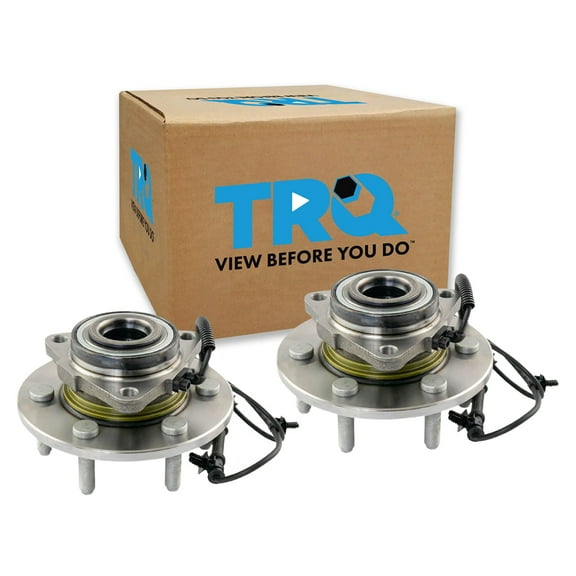 TRQ Front Wheel Bearing & Hub Assembly LH & RH Kit Pair for Ram 1500 BHA65562