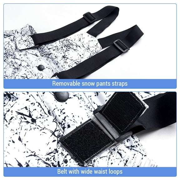 Kids Snow Pants Kids Water Resistant Warm Ski Pants For Boys / Girls