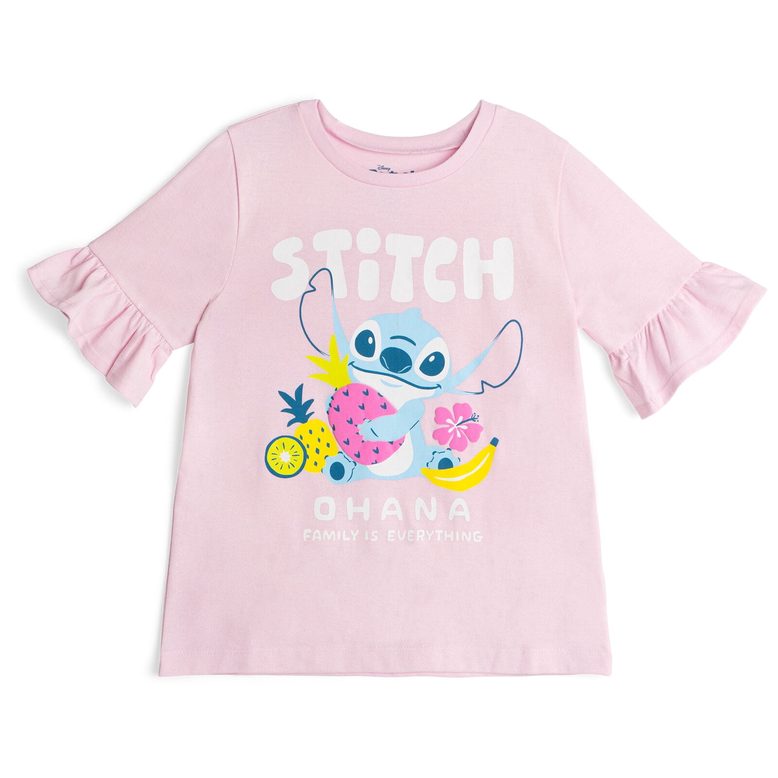 Disney Lilo & Stitch T-Shirt and Gauze Shorts Outfit Set Toddler to Big Kid