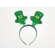 thumbnail image 1 of Diadema con lazo para festival, sombrero pequeño verde para el día de San Patricio, collar con trébol, 1 of 5