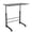 Black_b, variant on Hassch Adjustable Height Mobile Laptop Desk, 31.5-Inch Rolling Computer Desk with Lockable Wheels, Easy to Assemble & Move, White