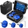 thumbnail image 1 of Kit escariador de tubos DAYDOOR de 1,5 cm, 2 cm, 3 cm para PVC, CPVC o ABS, 1 of 7