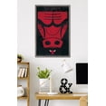 thumbnail image 2 of NBA Chicago Bulls - Logo 25 Wall Poster, 22.375" x 34" Framed, 2 of 5