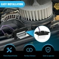 thumbnail image 7 of Nilight AC Blower Motor Resistor Blower Control Module Fit for Chevy Silverado 1500, GMC Envoy, Cadillac Escalade 2003 2004 2005 2006 2007 Replace 15-80567 89018778 52495874 4P1516, 7 of 7