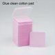 thumbnail image 5 of Qarigey 400 toallitas de algodón para quitar las uñas, toallitas limpias y transparentes sin pelusa, toallitas desechables Cuerpo del baño rosa, 5 of 6