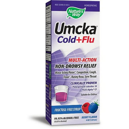 Natures Way Umcka Cold + Flu, 4 oz