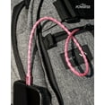 thumbnail image 6 of Liquipel Powertek iPad & iPhone Charger Cable, Fast Charging 6ft MFI Certified Lightning to USB Cord, Twizzler Pink, 6 of 7