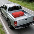 thumbnail image 6 of Diamond Plate Steel Truck Bed Tool Box, Heavy Duty Storage Organizer with Lock Keys & Side Handle for Pickup RV Trailer-Upgrade Red, 6 of 8