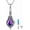 02-February, variant on Urn Necklace for Ashes 925 Sterling Silver with May Birthstone Cremation Jewelry Keepsake Ashes Pendant Necklace Memorial Jewelry for Women Loved One