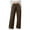 Coffee, variant on UngA Casual Dress Pants For Women Womens Casual Linen High Waist Pants Drawstring Loose Fit Summer Pants Trousers with Side Pockets Coffee,XL