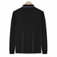 thumbnail image 5 of Ceisia Men's Slim-Fit Contrast-Trim Long-Sleeve Polo Shirt Multi-Solid for All-Season Casual Gift, 5 of 7