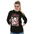 thumbnail image 4 of Kanji Style Betty Boop Classy Chic Women Plus Size Long Sleeve Tee Brisco Brands 3X, 4 of 5