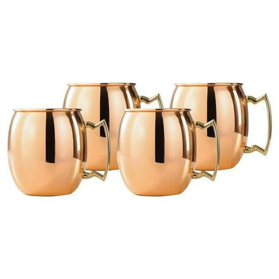 Set 4 16 Ounce Moscow Mule Copper Mugs