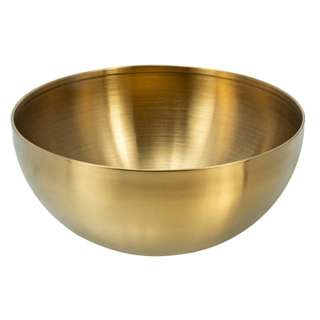

Multi-function Salad Bowl Fruit Storage Container Stainless Steel Storage Bowl
