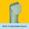 thumbnail image 4 of Meridian Trimmer Plus Body Hair Manscaping Trimmer Adjustable Guard Usb C Charging Flash Light Travel Lock Charging Dock Bikini Trimmer Mens Body Hair Trimmer - Solar, 4 of 5