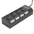 thumbnail image 4 of HU, Multiport USB2.0 HUB 4 USB Splitter Adaptateur USB HUB Expérience Inégalée, 4 of 8