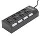 thumbnail image 2 of Hub usb divisor usb adaptador divisor usb Multipuerto USB20 HUB 4 puertos Adaptador divisor USB de alta velocidad para PC Computadora de escritorio Laptop4 puertos Negro ANGGREK Otros, 2 of 8