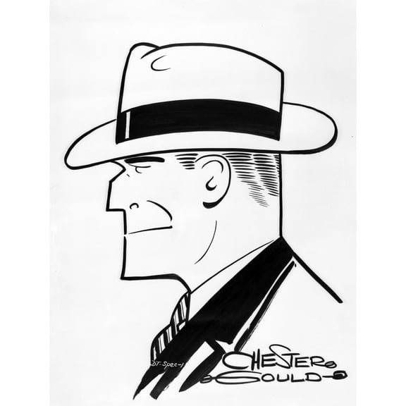 Illustration of Ralph Byrd Photo Print (24 x 30)