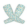 thumbnail image 2 of Uemuo Daisy Floral A Printed Arm Sleeves, Cooling UV Sun Protection Sports Compression for Men/Women, 2 of 8