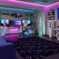 thumbnail image 3 of Dynamo 6' x 9' area rug in color Fluorescent, 3 of 6