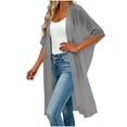 thumbnail image 3 of Women's Swimsuit Coverups Lightweight Open Front Knit Cover-Up with Loose and Breathable Fabric Chiffon Cardigans, 3 of 9