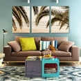 thumbnail image 5 of IDEA4WALL 3 Piece Canvas Wall Art Beach Palm Trees Paradise Painting Artwork for Home Prints Framed - 16"x24" x 3 Panels, 5 of 5