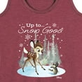 thumbnail image 3 of Disney Bambi - Christmas - Up To Snow Good - Women's Racerback Tank Top, 3 of 5