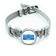 thumbnail image 1 of Oslo Noruega Azul patron de referencia Pulsera pulsera pulsera de cristal amor pulsera ajustable, 1 of 2