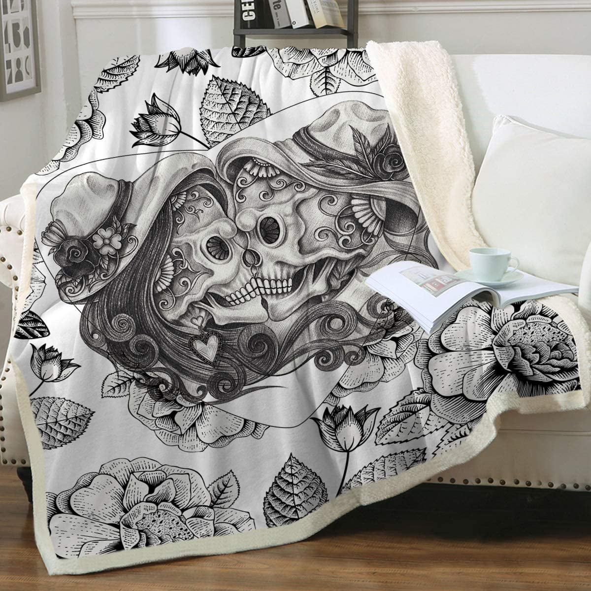 Modern Mandala Art Ultra-Soft Micro Fleece Blanket Throw Blanket Fit Couch Bed Sofa All Season Light Weight Living Room 80x60 