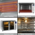 Best Choice Products 55L 1800W Extra Large Countertop Turbo Convection