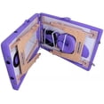 thumbnail image 2 of Cama de masaje Morado Nanofort Portatil plegable con accesorios, 2 of 6