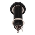 thumbnail image 4 of Guitar Output Jack, Standard Thread Straight Cylinder Electric Guitar Jack Rustproof  For Musical Instruments Gold,Black,Silver, Black, 4 of 8