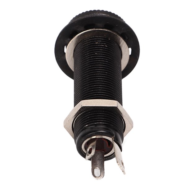 Jack Guitar Roscado Jack Reemplazo Latón Salida Recta Endpin Para Guitarra Eléctrica Bajo