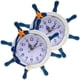thumbnail image 1 of Reloj de Pared Silecioso WallTick 2Pzas 22cmØ Madera Blanco/Azul 1xAA no incluidas., 1 of 2