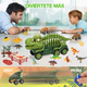 thumbnail image 4 of Juguete De Vehículo Transportador De Dinosaurio Para Niños Xtellar Verde, 4 of 4