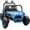 Blue, variant on Hikiddo 24V 10Ah Ride on Toys for Big Kids, 2-Seater Kids UTV Electric Car w/ Remote, 4*200W Motors, Red
