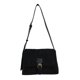 thumbnail image 1 of Bolso de hombro de terciopelo para mujer, bandolera mensajero Retro informal suave y transpirable para fiesta de trabajo diario, tamaño libre negro, 1 of 12