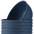 thumbnail image 2 of BLUE Cereal Bowls 8 Pieces , Unbreakable Wheat Straw Bowls, Microwave and Dishwasher Safe Reusable Bowls Set, for Ramen, Soup, Salad and more (22oz), 2 of 8