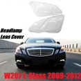 thumbnail image 3 of Cubierta transparente para lámpara delantera de coche shaofei para W207 E200 E260 E300 E350 E500 Clase E Coupe transparente, 3 of 5
