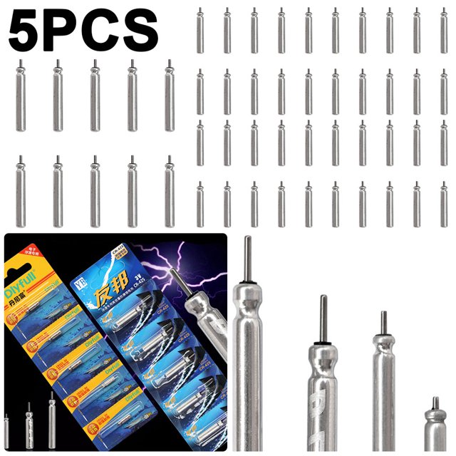 Batería Eléctrica Luminosa 50 Uds. Flotadores Pesca Pin Litio (CR435)