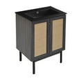 thumbnail image 4 of Classe 24" Bathroom Vanity in Black, 4 of 7