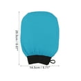 thumbnail image 4 of Unique Bargains 1 Pc Shower Gloves Exfoliating Glove for Bathroom for Shower 8.07"x5.71" Blue, 4 of 6
