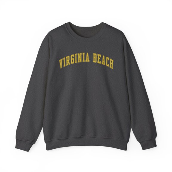 Virginia Beach Sweatshirt Gifts Crew Neck Shirt Long Sleeve Unisex